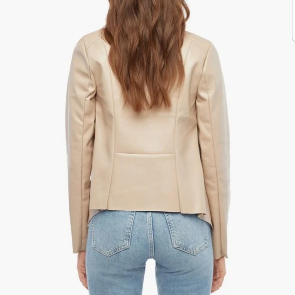 Drape Front Jacket - Picture 2 of 4